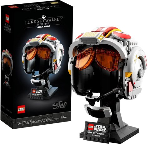 75327 - LEGO Star Wars - Hełm Luke'a Skywalkera™ - Czerwony Pięć 75327 - LEGO Star Wars - Hełm Luke'a Skywalkera™ - Czerwony Pięć