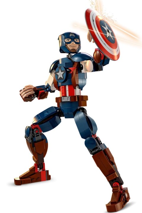 76258 - LEGO Super Heroes - Figurka Kapitana Ameryki do zbudowania 76258 - LEGO Super Heroes - Figurka Kapitana Ameryki do zbudowania