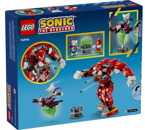 76996 - LEGO Sonic the Hedgehog - Knuckles i mech-strażnik 76996 - LEGO Sonic the Hedgehog - Knuckles i mech-strażnik