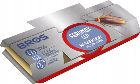 BROS - Feromox standard - lep na karaluchy, prusaki, rybiki - 1 szt. BROS - Feromox standard - lep na karaluchy, prusaki, rybiki - 1 szt.