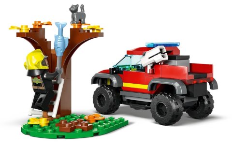 60393 - LEGO City - Wóz strażacki 4x4 - misja ratunkowa 60393 - LEGO City - Wóz strażacki 4x4 - misja ratunkowa