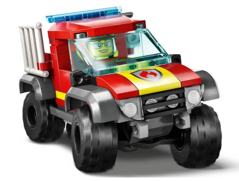 60393 - LEGO City - Wóz strażacki 4x4 - misja ratunkowa 60393 - LEGO City - Wóz strażacki 4x4 - misja ratunkowa