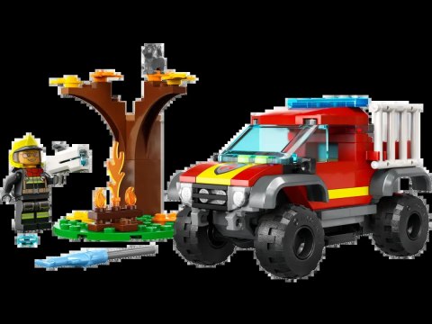 60393 - LEGO City - Wóz strażacki 4x4 - misja ratunkowa 60393 - LEGO City - Wóz strażacki 4x4 - misja ratunkowa