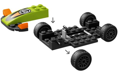 60399 - LEGO City - Zielony samochód wyścigowy 60399 - LEGO City - Zielony samochód wyścigowy