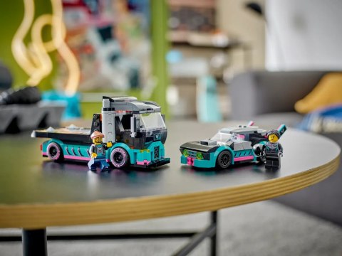 60406 - LEGO City - Samochód wyścigowy i laweta 60406 - LEGO City - Samochód wyścigowy i laweta