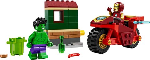 76287 - LEGO Super Heroes - Iron Man z motocyklem i Hulk 76287 - LEGO Super Heroes - Iron Man z motocyklem i Hulk