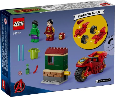 76287 - LEGO Super Heroes - Iron Man z motocyklem i Hulk 76287 - LEGO Super Heroes - Iron Man z motocyklem i Hulk