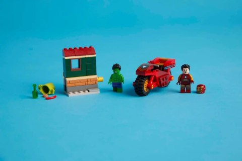 76287 - LEGO Super Heroes - Iron Man z motocyklem i Hulk 76287 - LEGO Super Heroes - Iron Man z motocyklem i Hulk