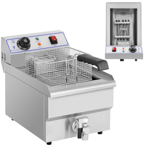 Frytownica gastronomiczna nastawna elektryczna - 10 l 3200 W Frytownica gastronomiczna nastawna elektryczna - 10 l 3200 W