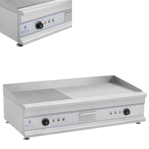 Grill elektryczny 230V podwójny duży ryflowany 100cm Grill elektryczny 230V podwójny duży ryflowany 100cm