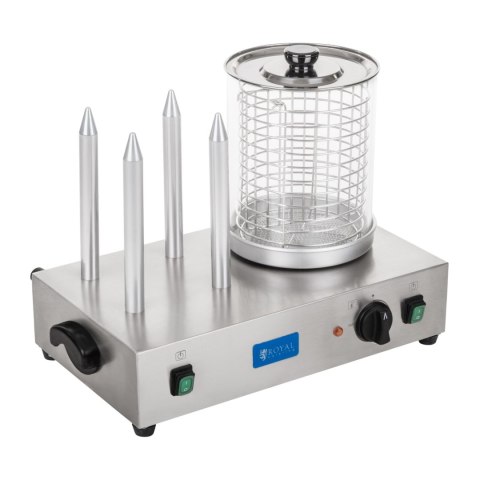 Wodny podgrzewacz do parówek i bułek HOT DOG 2 x 300W Wodny podgrzewacz do parówek i bułek HOT DOG 2 x 300W