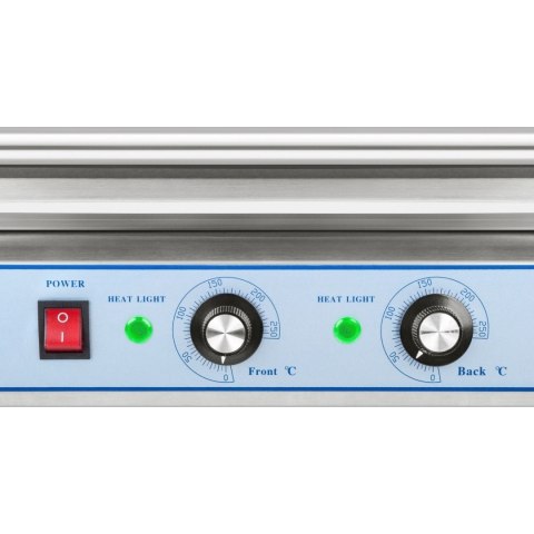 Grill rolkowy z pokrywą roller grill podgrzewacz do parówek 7 rolek Grill rolkowy z pokrywą roller grill podgrzewacz do parówek 7 rolek