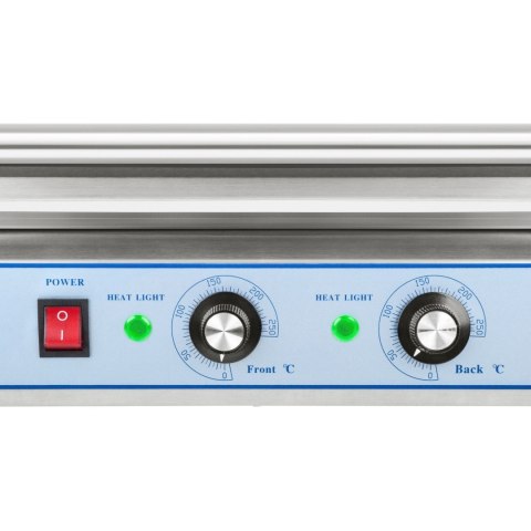 Grill rolkowy z pokrywą roller grill podgrzewacz do parówek 9 rolek Grill rolkowy z pokrywą roller grill podgrzewacz do parówek 9 rolek