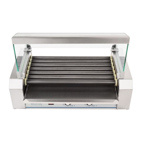 Grill rolkowy z szybą Roller grill z rolkami z teflonu 7T Grill rolkowy z szybą Roller grill z rolkami z teflonu 7T