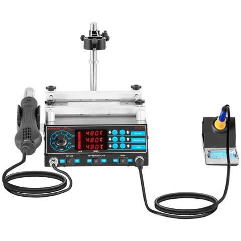 Stacja lutownicza grotowa Hot Air Preheater Stamos Soldering S-LS-10 Basic Stacja lutownicza grotowa Hot Air Preheater Stamos Soldering S-LS-10 Basic
