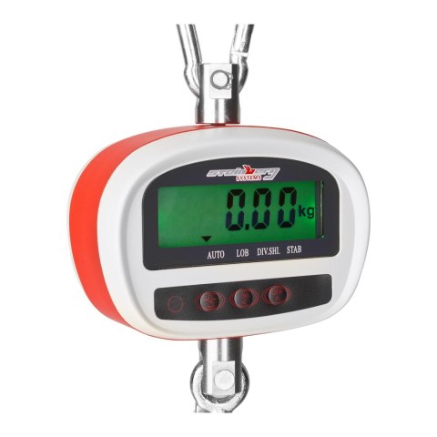 Waga hakowa wisząca z pilotem 300kg - LCD Waga hakowa wisząca z pilotem 300kg - LCD