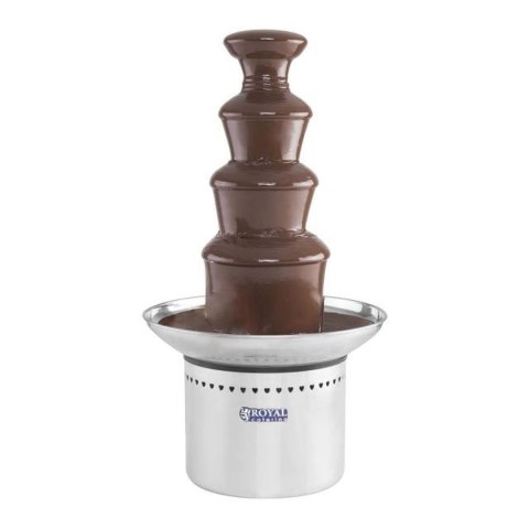 Fontanna do FONDUE z czekolady stalowa 4 piętra 230W Fontanna do FONDUE z czekolady stalowa 4 piętra 230W