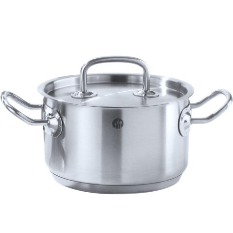 Garnek niski Kitchen Line z pokrywką 1,5 l śr. 160 x 75 h - Hendi 836002 Garnek niski Kitchen Line z pokrywką 1,5 l śr. 160 x 75 h - Hendi 836002