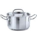 Garnek niski Kitchen Line z pokrywką 2,9 l śr. 200 x 95 h - Hendi 836019