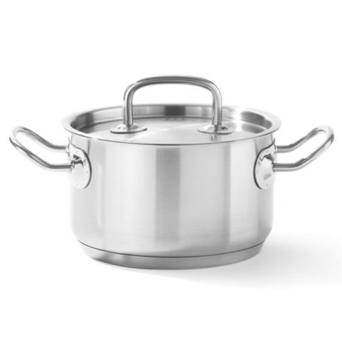 Garnek średni Kitchen Line z pokrywką 3,5 l śr. 200 x 115 h - Hendi 836200 Garnek średni Kitchen Line z pokrywką 3,5 l śr. 200 x 115 h - Hendi 836200