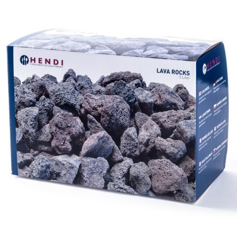 Kamień lawowy do grilla gazowego 3kg - Hendi 152706 Kamień lawowy do grilla gazowego 3kg - Hendi 152706