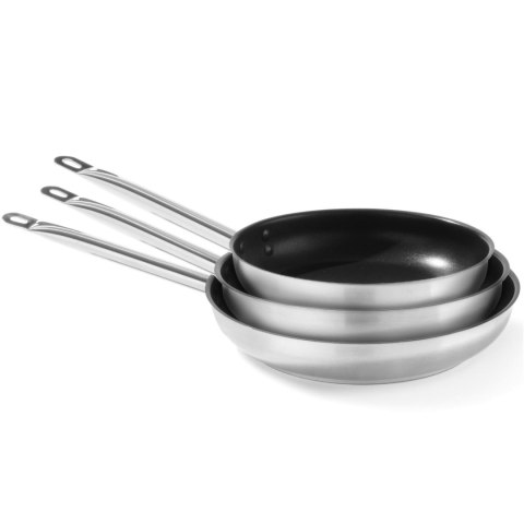 Patelnia nieprzywierająca Profi Line bez pokrywki 4.8 l śr. 320 mm - Hendi 835609 Patelnia nieprzywierająca Profi Line bez pokrywki 4.8 l śr. 320 mm - Hendi 835609