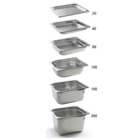 Pojemnik GN 1/6 stal nierdzewna Profi Line wys. 100 mm - Hendi 801727 Pojemnik GN 1/6 stal nierdzewna Profi Line wys. 100 mm - Hendi 801727