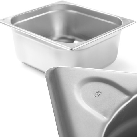 Pojemnik GN 2/3 stalowy Kitchen Line wys. 150 mm - Hendi 806241 Pojemnik GN 2/3 stalowy Kitchen Line wys. 150 mm - Hendi 806241
