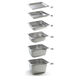 Pokrywka do GN ze stali Profi Line GN 1/9 - Hendi 804162