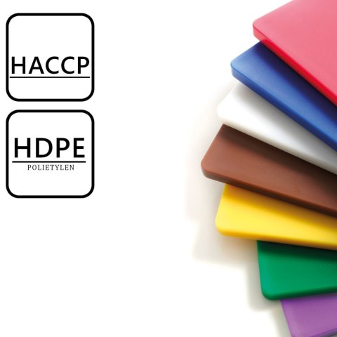 Deska do krojenia HACCP do warzyw 600x400mm zielona - Hendi 825631 Deska do krojenia HACCP do warzyw 600x400mm zielona - Hendi 825631