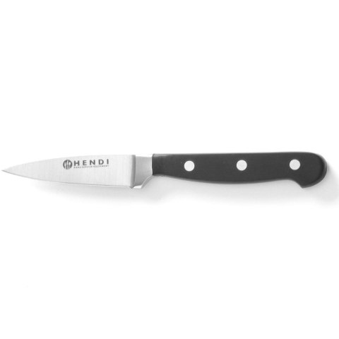 Profesjonalny nóż do obierania kuty ze stali Kitchen Line 90 mm - Hendi 781395 Profesjonalny nóż do obierania kuty ze stali Kitchen Line 90 mm - Hendi 781395