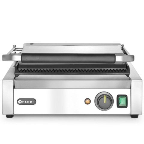 Kontakt grill kontaktowy PANINI ryflowany 2200W - Hendi 263655 Kontakt grill kontaktowy PANINI ryflowany 2200W - Hendi 263655