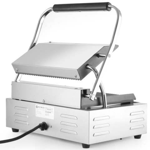 Kontakt grill kontaktowy PANINI ryflowany 2200W - Hendi 263655 Kontakt grill kontaktowy PANINI ryflowany 2200W - Hendi 263655