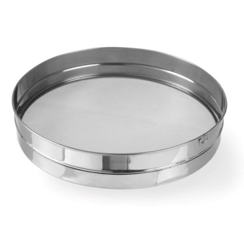Sito cukiernicze gęste do przesiewania cukru pudru śr. 407mm stalowe - Hendi 637821 Sito cukiernicze gęste do przesiewania cukru pudru śr. 407mm stalowe - Hendi 637821