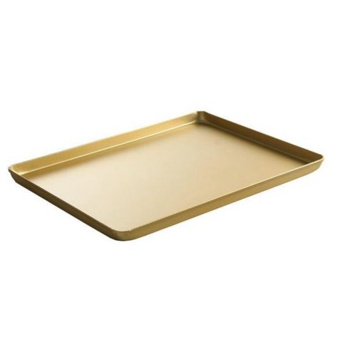 Taca cukiernicza piekarnicza ekspozycyjna z aluminium 600x400x20mm złota - Hendi 808573 Taca cukiernicza piekarnicza ekspozycyjna z aluminium 600x400x20mm złota - Hendi 808573
