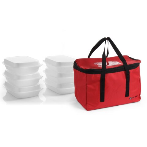 Torba termiczna LUNCH BOX do transportu 6 lunchbox-ów - Hendi 709849 Torba termiczna LUNCH BOX do transportu 6 lunchbox-ów - Hendi 709849