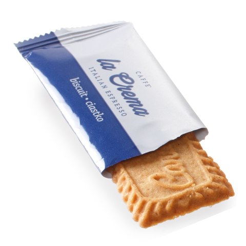Ciastko do kawy La Crema karmelowe opak. 300szt. Ciastko do kawy La Crema karmelowe opak. 300szt.
