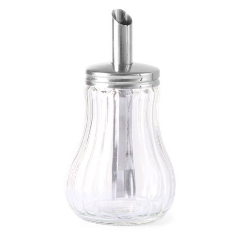 Cukiernica szklana z dozownikiem cukru śr. 80mm 200ml - Hendi 452400 Cukiernica szklana z dozownikiem cukru śr. 80mm 200ml - Hendi 452400