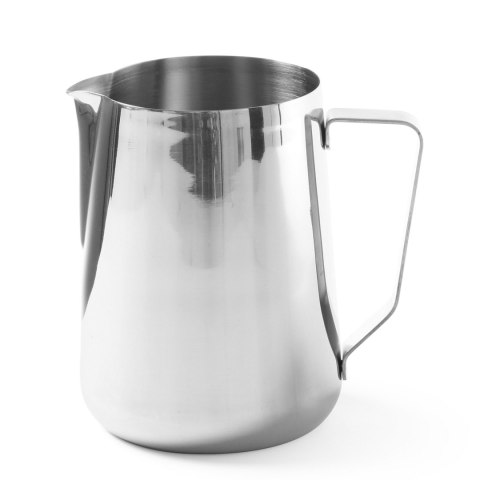 Dzbanek kubek stalowy do spieniania mleka do kawy cappuccino 0.35L - Hendi 451502 Dzbanek kubek stalowy do spieniania mleka do kawy cappuccino 0.35L - Hendi 451502