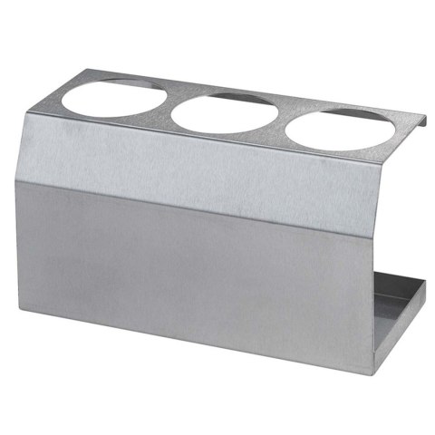 Ekspozytor stojak stalowy do butelek dyspenserów do sosów 3 x 0.35L śr. 55mm - Hendi 557976 Ekspozytor stojak stalowy do butelek dyspenserów do sosów 3 x 0.35L śr. 55mm - Hendi 557976