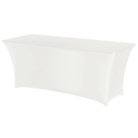 Obrus prostokątny bez prasowania 183x760cm tkanina Jersey biały - Hendi 814420 Obrus prostokątny bez prasowania 183x760cm tkanina Jersey biały - Hendi 814420
