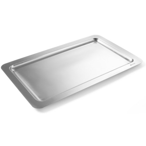 Taca ekspozycyjna patera do potraw z gładkim rantem GN1/1 wys. 10mm - Hendi 807705 Taca ekspozycyjna patera do potraw z gładkim rantem GN1/1 wys. 10mm - Hendi 807705