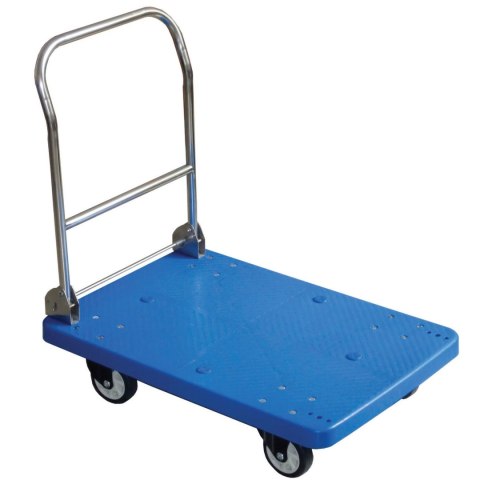 Wózek platformowy transportowy ze składanym uchwytem 73x48cm do 150kg Wózek platformowy transportowy ze składanym uchwytem 73x48cm do 150kg