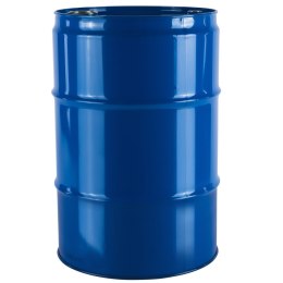 Beczka stalowa metalowa TH 216,5L niebieska korki 3/4'' i 2'' w wieku