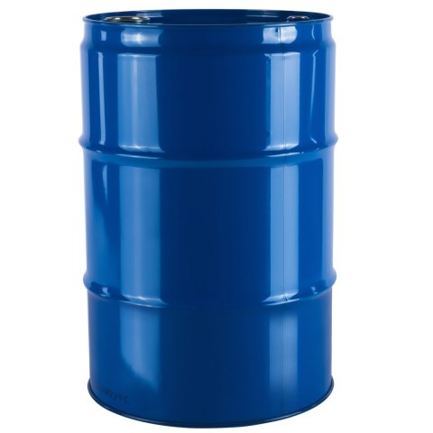 Beczka stalowa metalowa TH 216,5L niebieska korki 3/4'' i 2'' w wieku Beczka stalowa metalowa TH 216,5L niebieska korki 3/4'' i 2'' w wieku