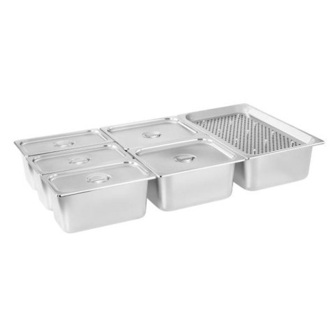 Bemar wodny podgrzewacz wolnostojący z kranem 6 x GN 150mm 55L Royal Catering Bemar wodny podgrzewacz wolnostojący z kranem 6 x GN 150mm 55L Royal Catering