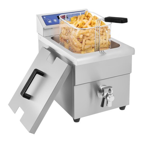 Frytownica frytkownica indukcyjna z kranem 230V Royal Catering 10L Frytownica frytkownica indukcyjna z kranem 230V Royal Catering 10L