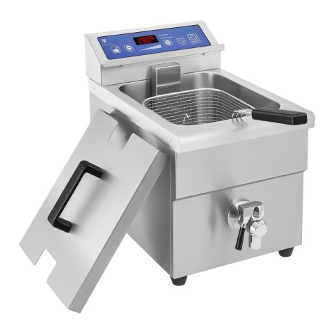 Frytownica frytkownica indukcyjna z kranem 230V Royal Catering 10L Frytownica frytkownica indukcyjna z kranem 230V Royal Catering 10L