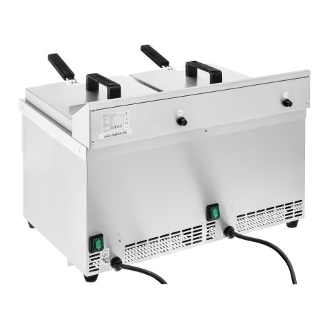 Frytownica frytkownica podwójna indukcyjna 7000W 230V Royal Catering 2x 10L Frytownica frytkownica podwójna indukcyjna 7000W 230V Royal Catering 2x 10L