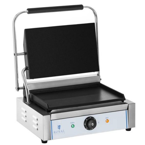 Kontakt grill kontaktowy dwustronny gładki PANINI 2200W 230V Royal Catering Kontakt grill kontaktowy dwustronny gładki PANINI 2200W 230V Royal Catering
